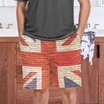 thumbnail image 7 of Uk British Flag England London Union Jack On Brick Wall Mens Pajama Pants Shorts Sleepwear Lounge Men's Pajama Bottoms Gift for Family, 7 of 7