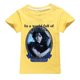 thumbnail image 1 of Camiseta de cuello redondo para niñas y niños Ropa de verano Algodón Patrón de dibujos animados Familia Viernes Camisetas zhangyuxiang LED, 1 of 2