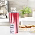thumbnail image 4 of 20 Oz Insulated Tumbler with Lid and Straw, American Ball Flag Mom Dad Iced Coffee Stainless Steel Vacuum Insulated Tumbler Cup Travel Mug for Hot and Cold, 4 of 5
