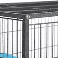 thumbnail image 5 of Yaheetech 2-Story Small Animal Cage Rolling Metal Cage with 2 Removable Ramps & Platforms, Black, 5 of 15