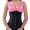 Black, variant on Underbust Corsets Women Gothic Pink 5XL