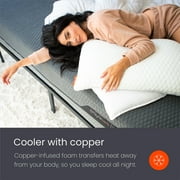 Layla Sleep Hybrid Foam Mattress | Flippable to a Soft or Firm Side (Queen)