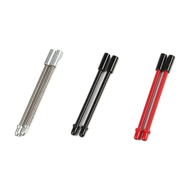 stanreset Stainless-steel V Brake Cable Road Bike Folding Stable LP Hose Waterproof Inner Pipe Convenient Bend Tube Replacement Parts Black