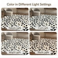 thumbnail image 7 of ODIKA 8'x10' Washable Area Rug Print Boho Cow Asymmetrical Boneless Couch Cowboy Hid Fake Classroom for Dining Room, Large Office, Lounge, Non-Slip Chair-Friendly Mat, 7 of 7