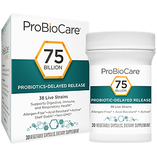 Probiotic  75 Billion CFUs  Supports Digestive Health (30 Vegetable Capsules)