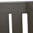 thumbnail image 6 of GDF Studio Zoey Outdoor Modern Aluminum Dining Chair With Cushion (Set of 2), Dark Gray and Silver, 6 of 12