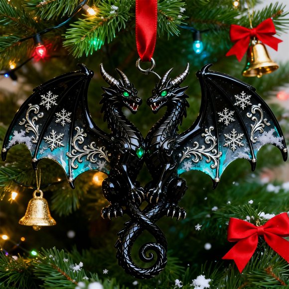 Adorno Navideo Colgante Para Rbol De Navidad, Adorno Festivo, Artesana En Vidrio Hecha a Mano, Elegante Decoracin Para El Hogar, Ideal Para La Sala De Estar O El Escritorio, Regalo Para, UKHBMC