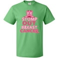 thumbnail image 3 of Inktastic Stomp out Breast Cancer with Pink Cowgirl Boots T-Shirt, 3 of 5