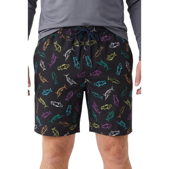 KingSize Men's Big & Tall 8" Swim Trunks With Super Stretch Liner