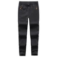 thumbnail image 3 of Migroa Men's Ski Pants, Lightweight Winter Trousers with Fleece Lining, Water-Resistant Snow Pants for Cold Weather, Elastic Waist for Comfort, Functional for Skiing, Snowboarding,, 3 of 7