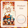 thumbnail image 1 of Decorative Design Fall Banner Polyester Material Autumn Gnome Decorative Fall Decoration Hello Fall for Seasonal Party Indoor Decoration Home Decor, 1 of 5