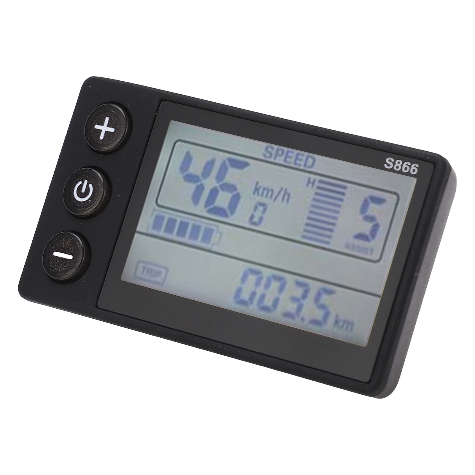 Ordinateur Vélo électrique LCD - 22,2 Mm, Compatible 24V/36V/48V/60V, étanche IP65 - 5