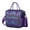 Purple-4, variant on Bohemian Style Multi-Pocket Thermal Lunch Box - Chic Rustic Home Decor Bag