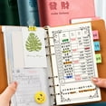 thumbnail image 4 of Leather Budget Planner Refillable Money Saving Journal Money Organiser Notebook with 45 Budget Sheet For Men Women, 4 of 8