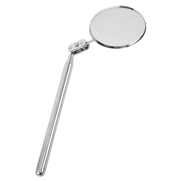 IDEANATEGRATE 1Pcs Telescoping Inspection Mirror for Automotive Mirror Tool 11.8x2in