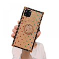 thumbnail image 1 of Estuche de diseño cuadrado compatible con Iphone 13 Pro Max, Luxury Love Glitter Tpu Protección a prueba de golpes Estuche para teléfono resistente con soporte para anillo Feliz Sencillez, 1 of 3