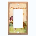 thumbnail image 5 of Metal Light Switch Plate Cover Countryside Sheep Animal Farm ANM008, 5 of 13
