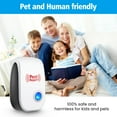 thumbnail image 2 of 6PCS Ultrasonic Pest Repeller, Electronic Ultrasonic Pest Repeller Plug in for Home, Kitchen, Office, Warehouse, Hotel, 2 of 15
