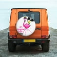 thumbnail image 6 of Gukieu It'S Flamazing To Be A Pirate Print Car Tire Cover, Adjustable Waterproof and Dustproof Tire Protection Cover, Suitable for SUV, Truck, Van-14 inch, 6 of 6