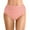 Light Pink, variant on ANINEO Women Swimwear High Waist Bottoms Swim Briefs Ruched Bottom High Cut Swim Bottom Full Coverage Trunks Sports Shorts Swimbottom Trendy Hawaii Summer Tropical Brazilian Beachwear