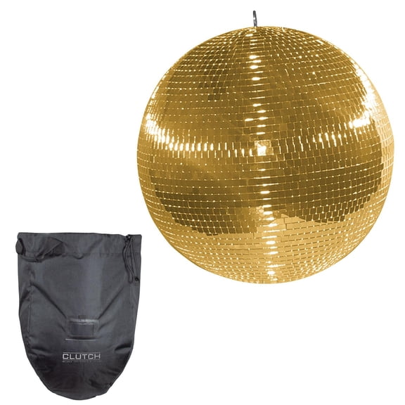 Clutch CL-MB-20-GOLD Mirror Ball Gold - 20" with Bag Package