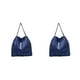 thumbnail image 3 of Bolso de hombro Qarigey con cadena de alta capacidad y de moda para mujer bolso de hombro con cadena bolsos de lujo azul 2piezas, 3 of 6