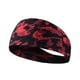thumbnail image 2 of Diademas deportivas para hombres y mujeres (paquete de 5), banda para el sudor que absorbe la humedad, bandas elásticas anchas para el cabello, banda para el sudor de entrenamiento para homb, 2 of 5