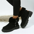 thumbnail image 4 of Daolelai Women's Thick-Soled Non- Short Plush Warm and Comfortable Snow Boots, 4 of 9