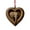 E, variant on Forest Animal Ornaments Woodland Heart Creature Christmas Tree Decorations 2026 Pine Cone Animal Acrylic Ornaments Rustic Forest Hanging Decor for Holiday Home Winter Party Gifts, 2D