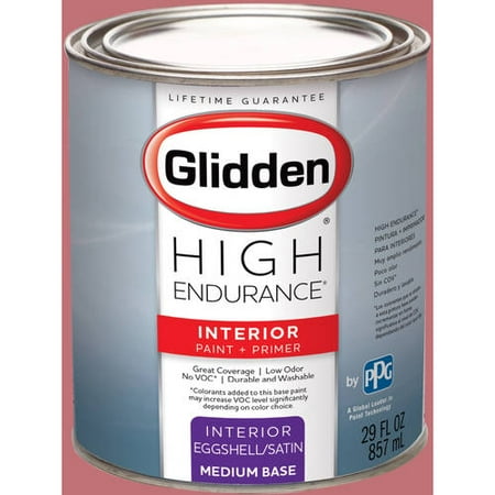 Glidden High Endurance, Interior Paint and Primer, Lipstick, #90RR 28/359