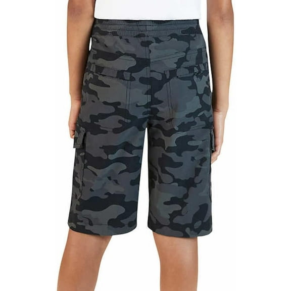 Weatherproof Vintage Youth Tech Short | Medium (10/12), Black/Camo