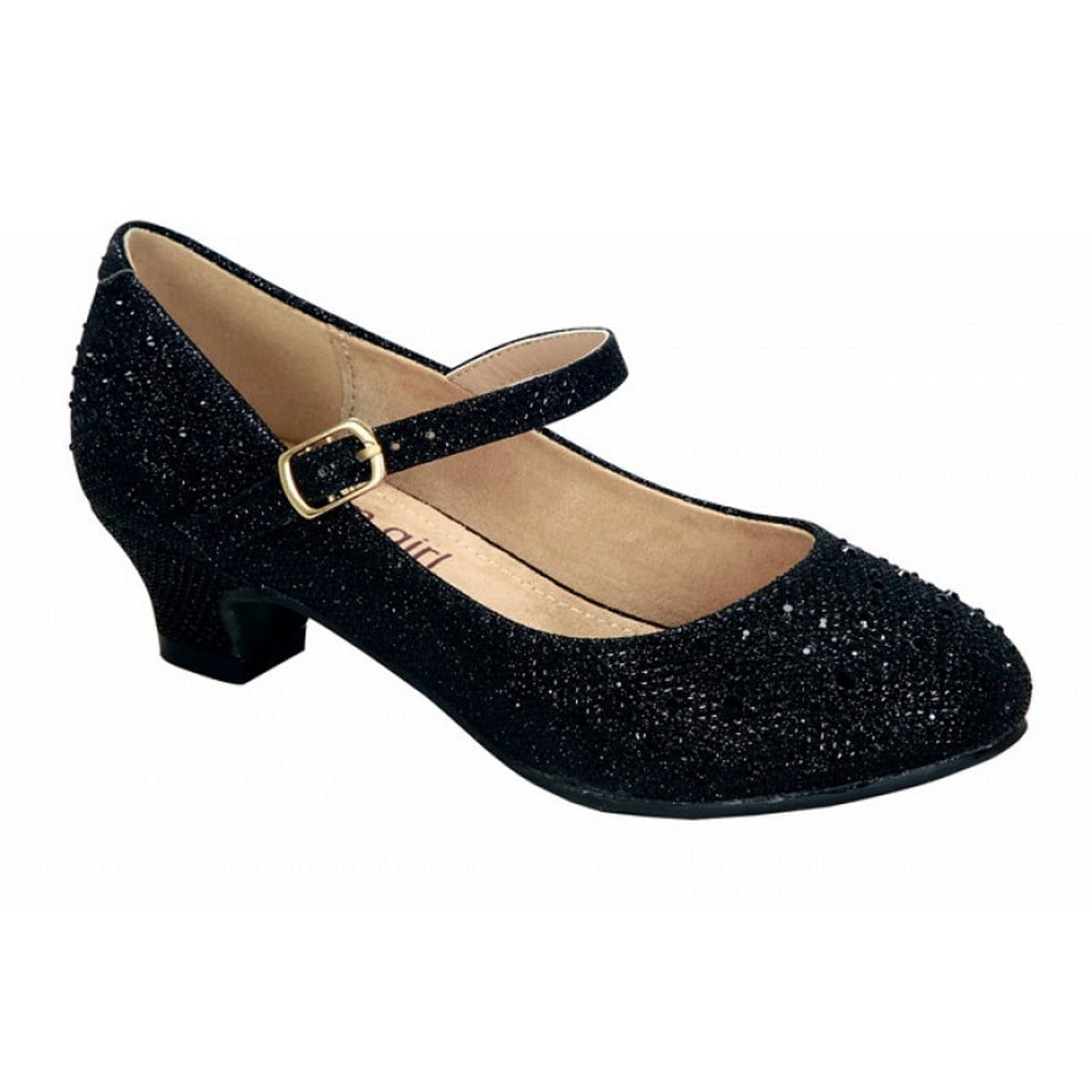 black dress shoes girl