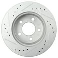 thumbnail image 2 of CCIYU Premium Performance Front Brake Rotor fit 90-99 for Jeep Cherokee,90-92 for Jeep Comanche,93-98 for Jeep Grand Cherokee,97-99 for Jeep TJ,90 for Jeep Wagoneer,90-95 97-99 for Jeep Wrangler, 2 of 5