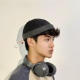 thumbnail image 7 of Hsqqdc 1pc Black Quick Dry Docker Cap Men Lightweight Brimless Sailor Hat for Summer Outdoor Sports, 7 of 7