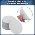 thumbnail image 3 of Discos de Lija Unique Bargains, 3.94" 180 Grano para Reparación Automotriz, Papel de Lija Redondo con Gancho y Bucle de Óxido de Aluminio Blanco, 50 Pcs, 3 of 7