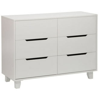 Angel Line Lauren 6 Drawer Double Dresser, White