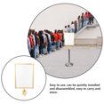 thumbnail image 2 of Stainless Steel Stanchion with Sign Holder and Retractable Belt for Vertical Sign Frame A3, 2 of 9