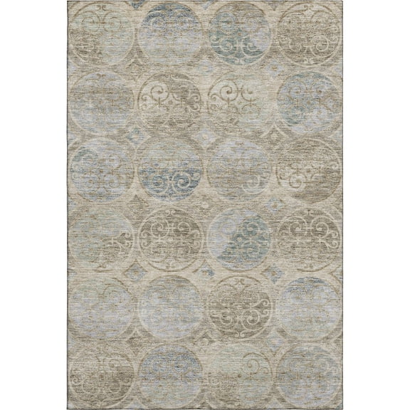 Dalyn Rugs Premium Machine Washable Mayfield AMF738 Beige 2'6" x 3'10" Rug