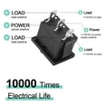 thumbnail image 3 of GFDYREE 5Pcs On/Off/On Boat Toggle Rocker Switch 3 Pin 3 Position Snap 12V 110V 250V, 3 of 6