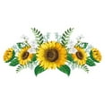 thumbnail image 4 of Yellow Sunflower Wall Decals - Large 24" Waterproof Flower Stickers, Peel & Stick Removable Art for Home, Kitchen & Bathroom Decor, 4 of 8