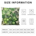 thumbnail image 5 of Leisuo St. Patrick’s Day Spring Pillow Covers Lucky Charm Kisses Clovers Shamrocks Leaves Pillow Cover Grey Buffalo Plaid Farmhouse Decorations Cushion Case, 5 of 5