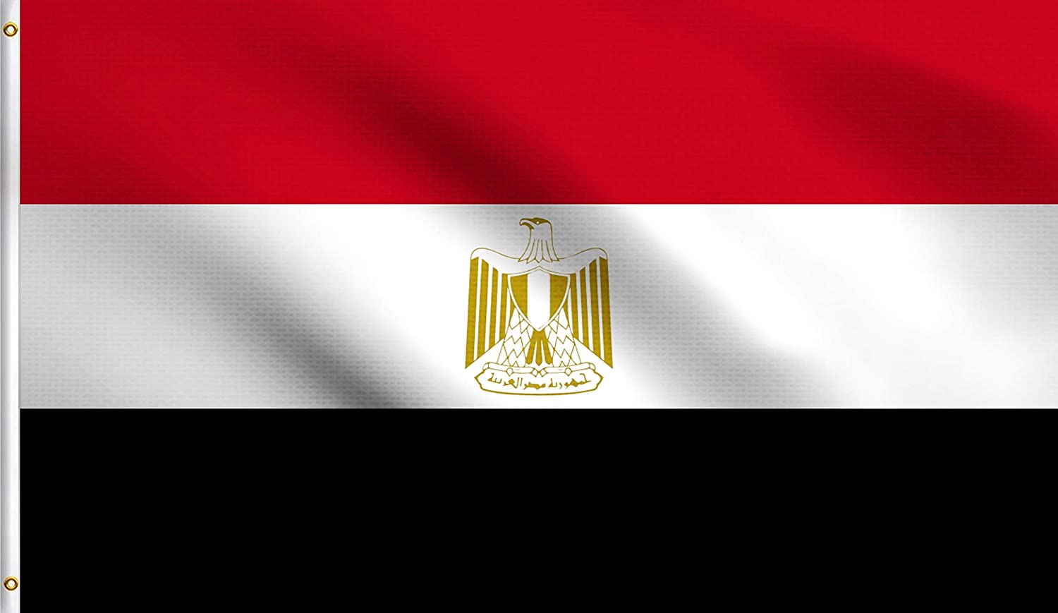 DMSE Old Historical God Is Great Irak Flagge – 90 X 150 Cm, 100% Polyester, UV-beständig
