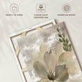 thumbnail image 6 of Elephant Stock White On White Floral Sage Wall Art - Vertical Canvas Wall Art - Living Room Wall Decor - Floral And Botanical Canvas - Green And Gray Decor By Silvia Vassileva - 20" x 30", 6 of 8