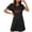 Black, variant on Zorckvet Valentine Nightgowns for Women Soft Dressy Sleepshirts Short Sleeve Love Fashion Womens Nightshirts Plus Size