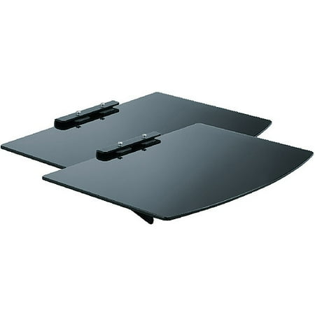 Preston Glass Shelf - Tuff Mount S220 2-Compnent Glass Shelf, Black
