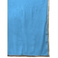 thumbnail image 2 of eloria Women Georgette Dupatta With Lace Shawl Wrap Neck Scarves, Color : Sky Blue, 2 of 3