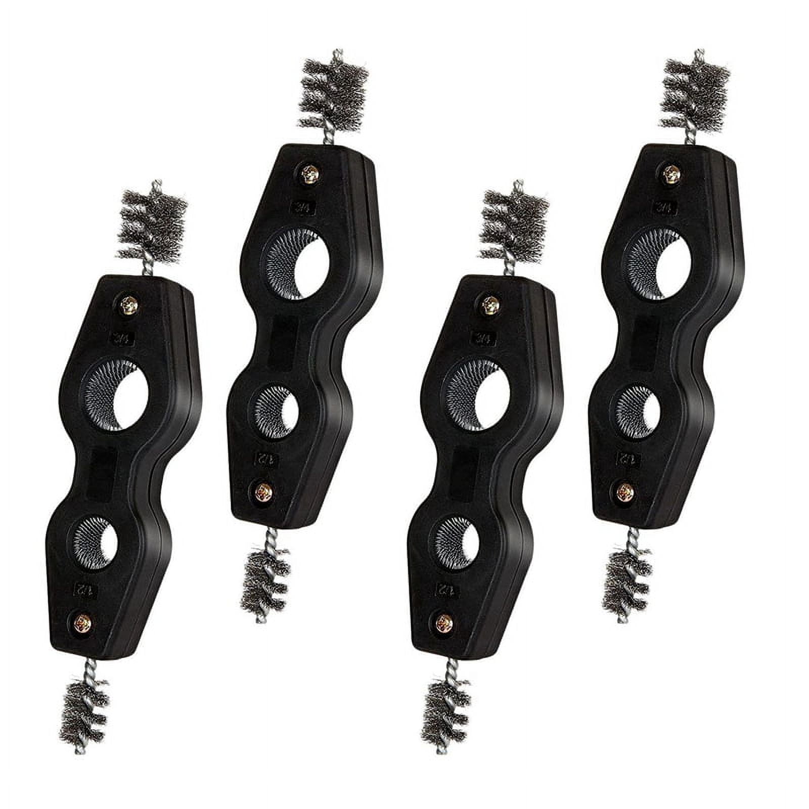 8Pcs Copper Tubing Brushes, Pipe Cleaning Tool Copper Pipe Cleaner Tool Fitting Brushes Copper Tubing, for Plumbing