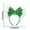 A, variant on Taotanxi Light Up St Patrick'S Day Bow Headbands Sequins Clover Hairband Green Irish Headpiece for Women for Girls, Kids, And Women (Christmas Green)