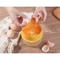 thumbnail image 3 of Vruelia Egg White Separator Can Accommodate 6 Eggs Optimal Egg Yolk Separator Egg Separator Egg White And Egg Yolk Separator Egg White And Egg White Filter Bowl Kitchen Baking Tool, 3 of 6