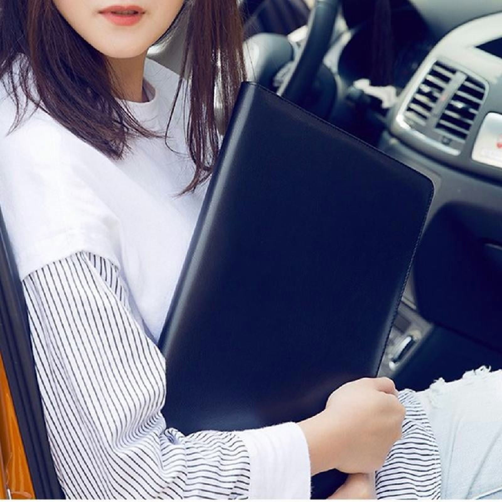 Leather Conference Folder with Clipboard Multi Pockets for Meeting Conference